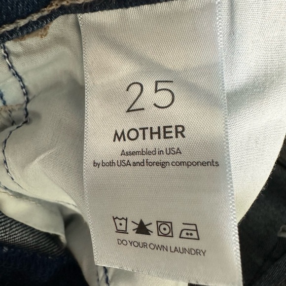 MOTHER The Hustler Flare Ankle Jeans (Wash - Home Movies), Size 25 - Picture 12 of 12